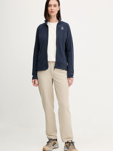 Haglöfs longsleeve damski kolor beżowy 607663