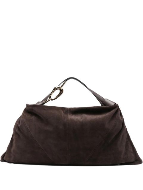 ZIMMERMANN Trampoline suede-leather shoulder bag - Brown - zdjęcie produktu nr 1