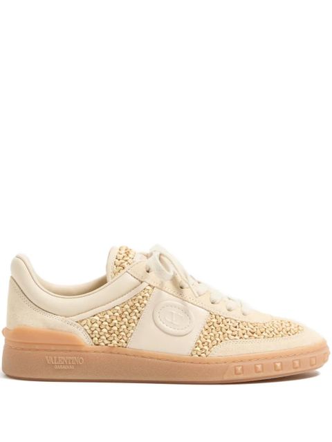 Valentino Garavani Upvillage woven VLogo sneakers - Neutrals - zdjęcie produktu nr 1