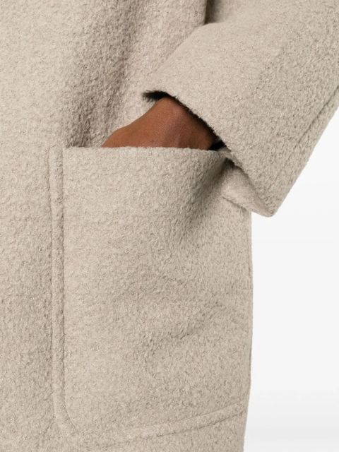 AMI Paris wool-blend bouclé blazer - Neutrals