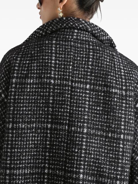 Dolce & Gabbana check-pattern double-breasted jacket - Grey
