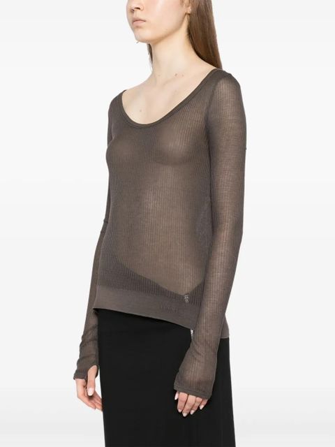 LEMAIRE seamless top - Brown