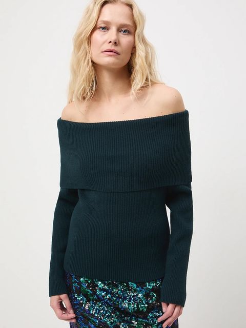 Medicine sweter damski kolor zielony - zdjęcie produktu nr 1