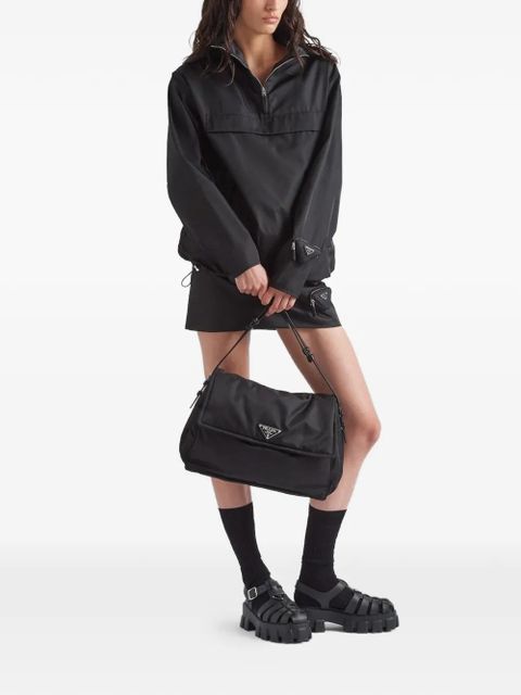 Prada large Traveller shoulder bag - Black - zdjęcie produktu nr 2