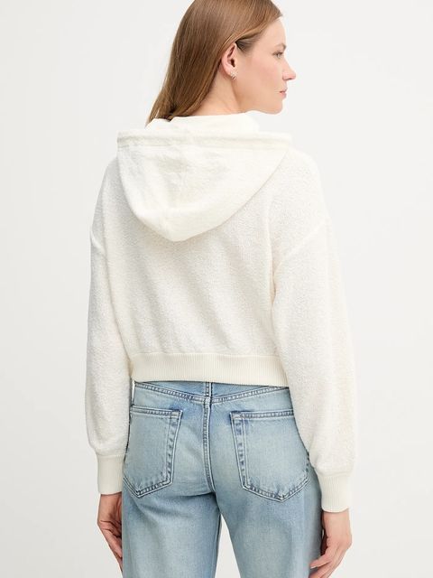 Calvin Klein Jeans sweter damska kolor beżowy lekki LV047C915G