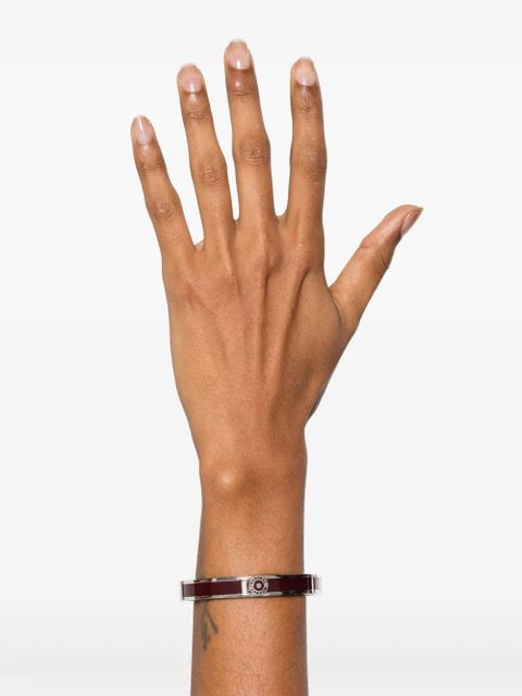 Aspinal Of London Enamel bangle bracelet - Silver - zdjęcie produktu nr 2