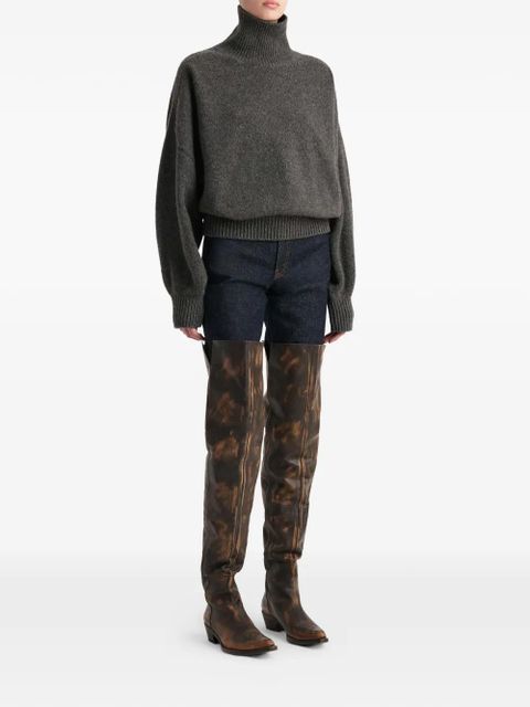 KHAITE Willem sweater - Grey - zdjęcie produktu nr 2