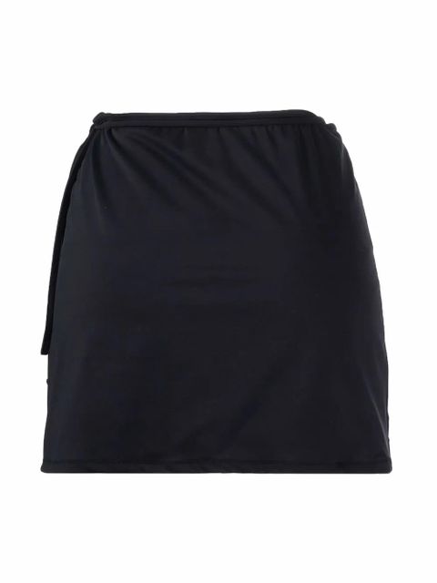 Reina Olga side-tie mini skirt - Black - zdjęcie produktu nr 2