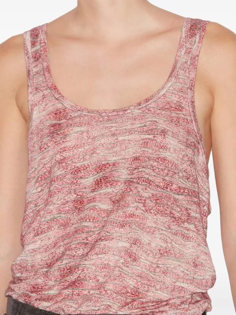 MARANT ÉTOILE Thea tank top - Red