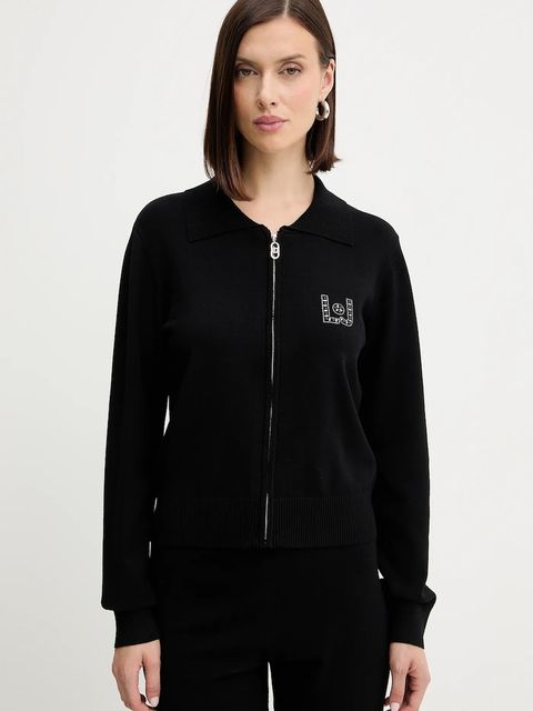 Liu Jo dres damski kolor czarny TF5249.MS63L