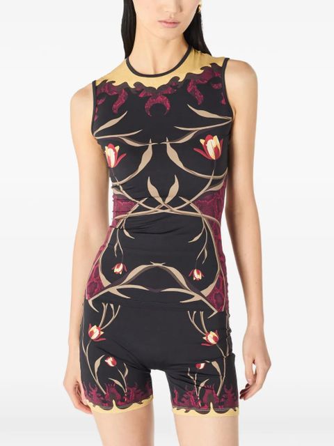 Marine Serre printed top - Black