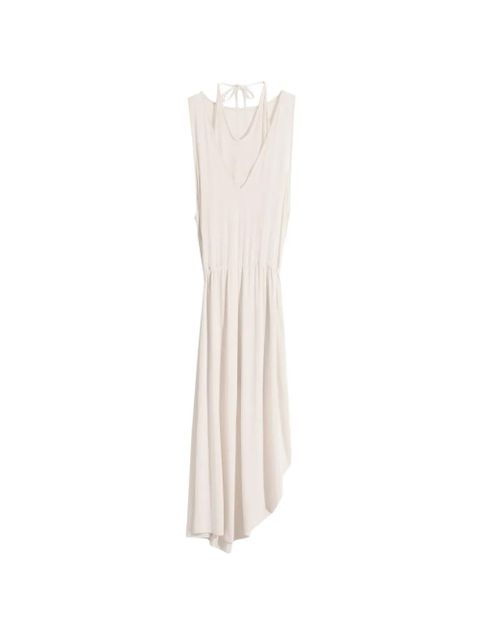 LEMAIRE draped asymmetric dress - Neutrals - zdjęcie produktu nr 1