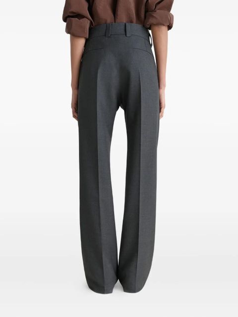 LEMAIRE front-creased tailored trousers - Grey