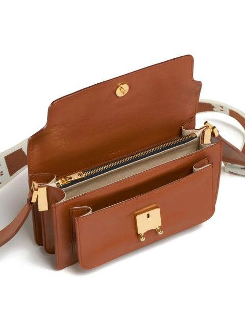 Marni Trunk Soft E/W shoulder bag - Brown