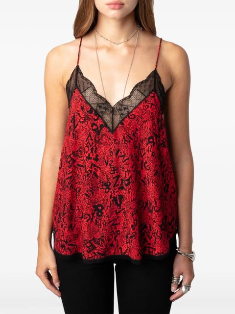 Zadig&Voltaire Christy blouse - Red