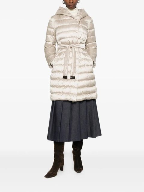 Max Mara Novef hooded quilted coat - Neutrals - zdjęcie produktu nr 2