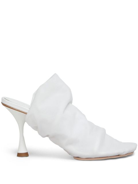 Marni leather mules - White - zdjęcie produktu nr 1