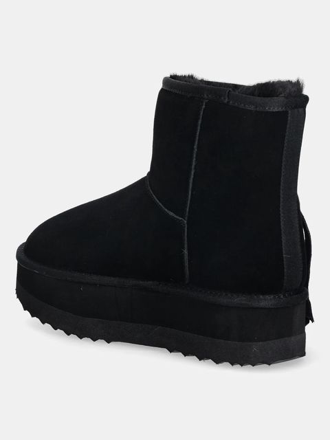 Liu Jo śniegowce zamszowe JANE 09 kolor czarny SF5109PX00222222