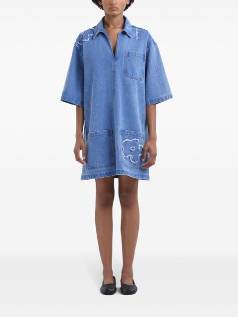 Marni denim mini dress - Blue - zdjęcie produktu nr 2