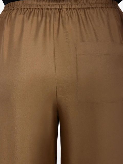 LouLou de Saison Alera Lds elasticated-waistband trousers - Brown