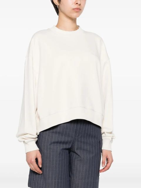 Axel Arigato logo-print cotton sweatshirt - Neutrals