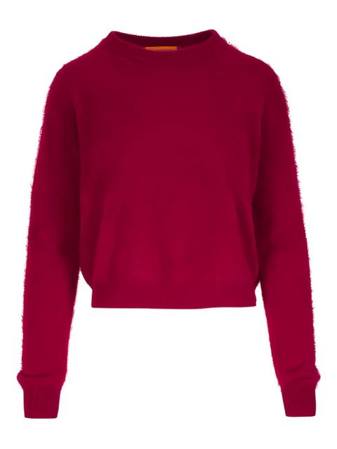 Guest In Residence crew-neck cashmere sweater - Red - zdjęcie produktu nr 1