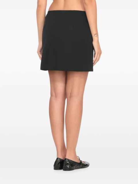 Casablanca wool wrapped skirt - Black - zdjęcie produktu nr 2