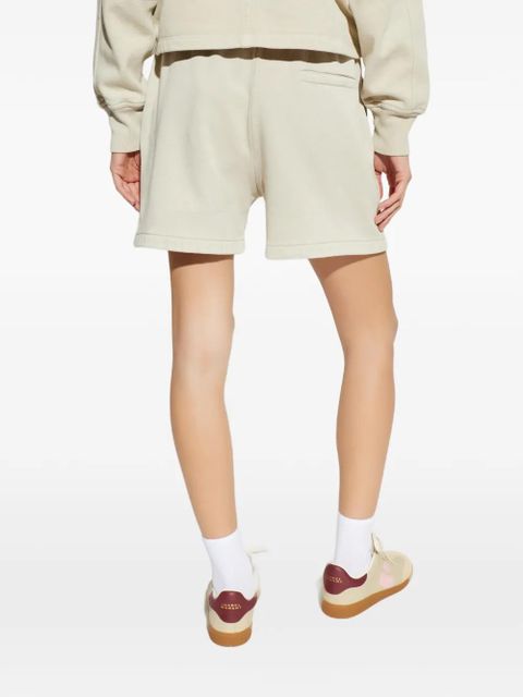 MARANT ÉTOILE Miranae logo-embroired track shorts - Neutrals