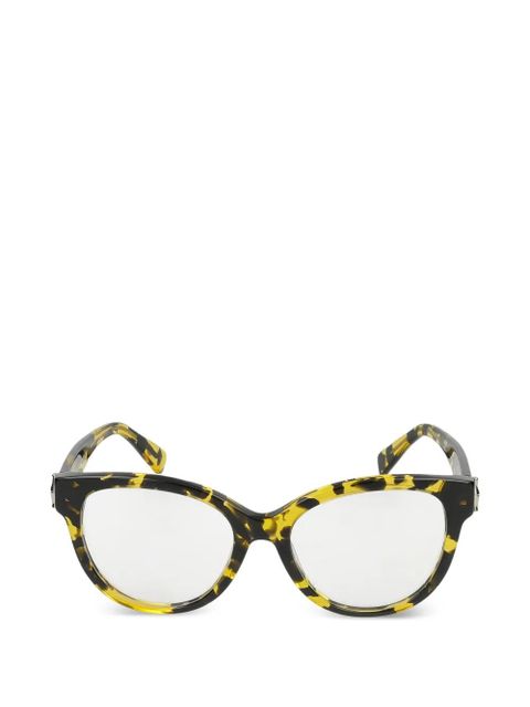 Longchamp browline-frame glasses - Yellow - zdjęcie produktu nr 1