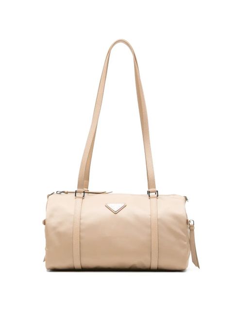 Prada triangle-logo shoulder bag - Neutrals - zdjęcie produktu nr 1