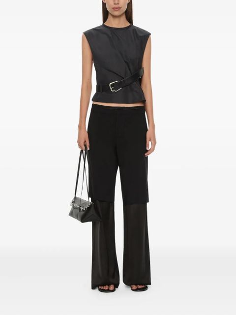 Christopher Esber Locus belted taffeta tank top - Grey - zdjęcie produktu nr 2