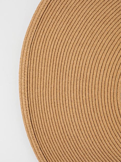 Liviana Conti kapelusz kolor beżowy A5SF56