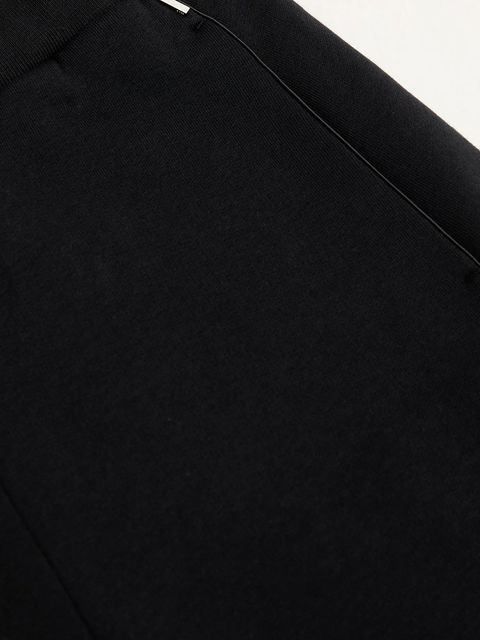 BOSS spodnie dresowe damskie kolor czarny gładkie 50551504