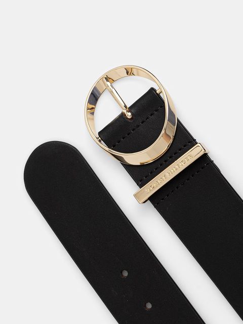 Tommy Hilfiger szeroki pasek damski skórzany - zdjęcie produktu nr 1