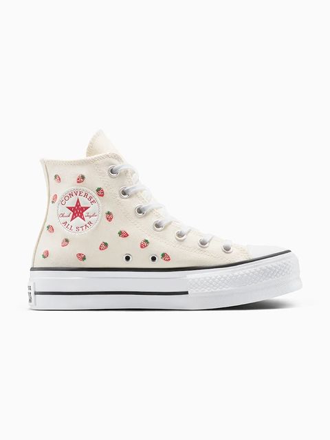 Converse trampki Chuck Taylor All Star Lift kolor beżowy A14934C - zdjęcie produktu nr 1