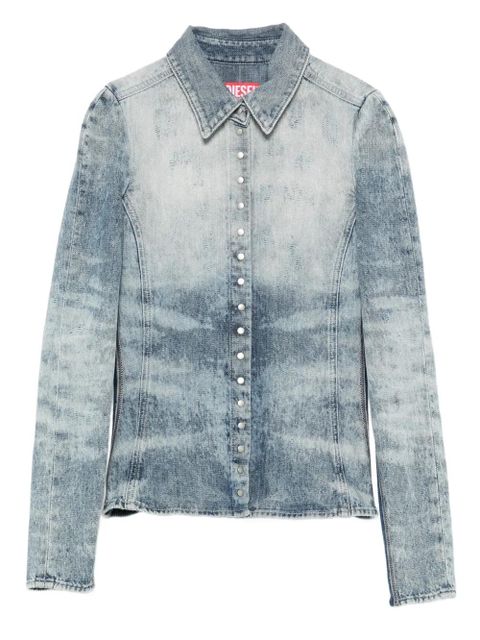Diesel buttoned shirt - Blue - zdjęcie produktu nr 1