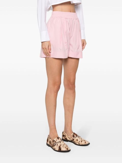 Marni poplin organic-cotton shorts - Pink