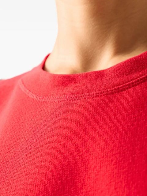 American Vintage long-sleeve crew-neck sweatshirt - Red