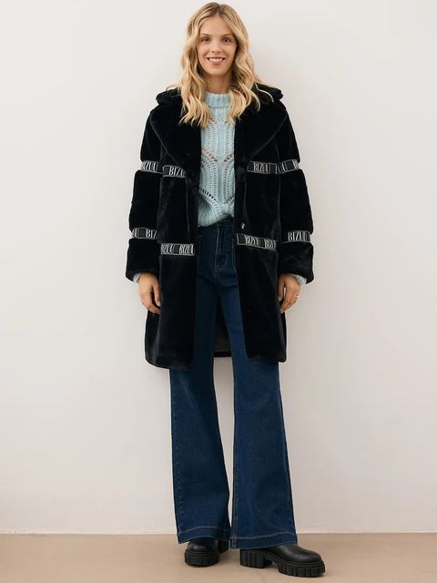 Bizuu płaszcz FLORENCE kolor czarny FLORENCE CZARNY - zdjęcie produktu nr 1