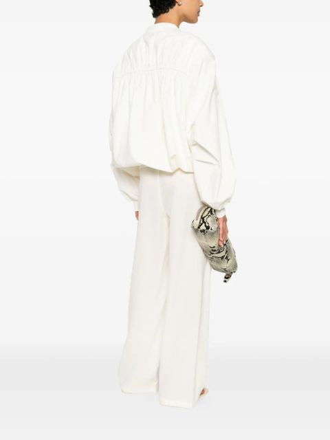 Eleh zip-up bomber jacket - White - zdjęcie produktu nr 2