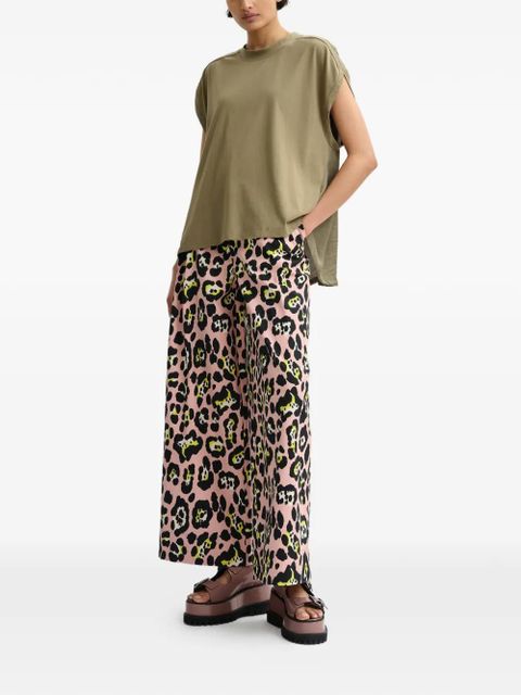 Essentiel Antwerp Jabana high-low T-shirt - Green - zdjęcie produktu nr 2