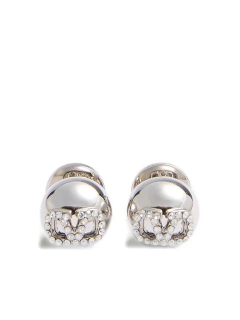 Valentino Garavani VLogo Signature earrings - Silver - zdjęcie produktu nr 1