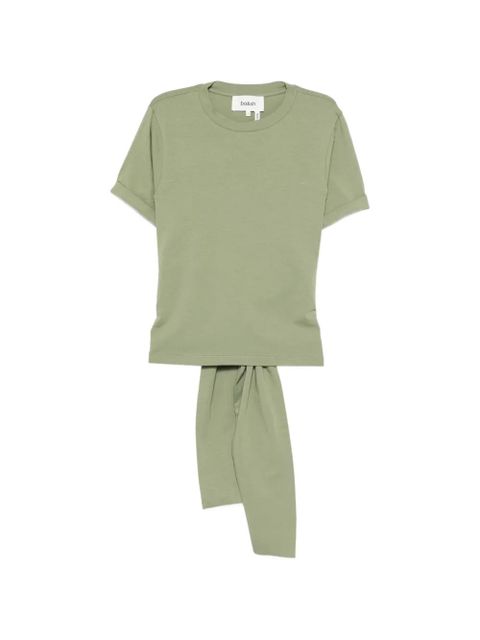 Ba&Sh tie-back cut-out T-shirt - Green - zdjęcie produktu nr 1
