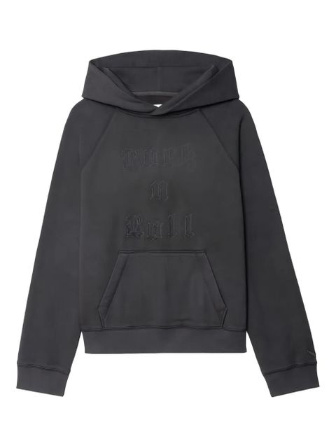 Zadig&Voltaire Georgy rock-n-roll-embroidery hoodie - Grey - zdjęcie produktu nr 1