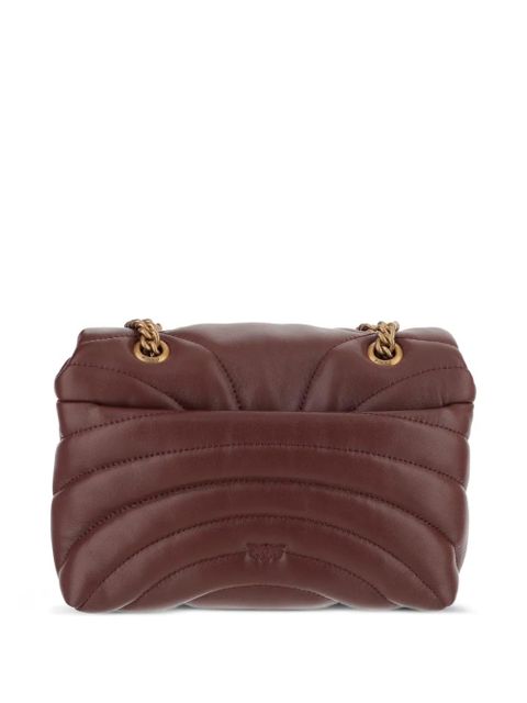 PINKO Mini Love Bag Puff Butterfly quilted shoulder bag - Brown - zdjęcie produktu nr 2
