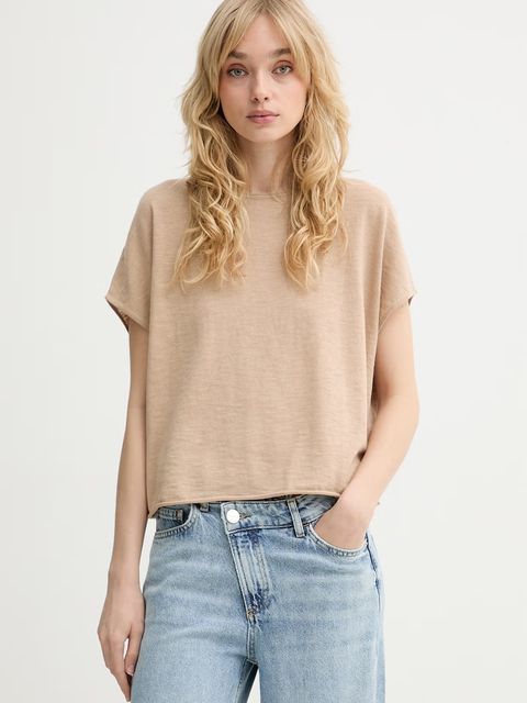 Marc O'Polo top damski z lnem - zdjęcie produktu nr 1