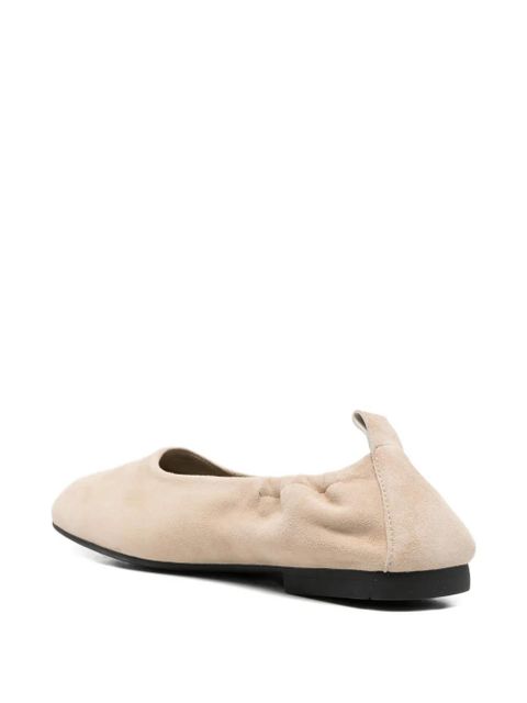 Copenhagen gathered ballerinas - Neutrals
