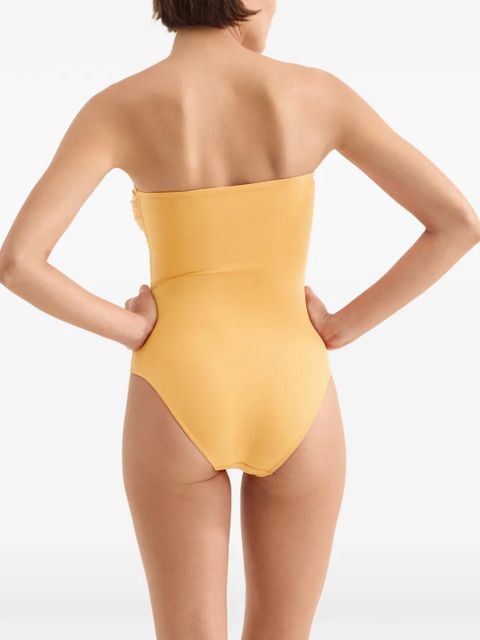 ERES bustier one-piece swimsuit - Yellow