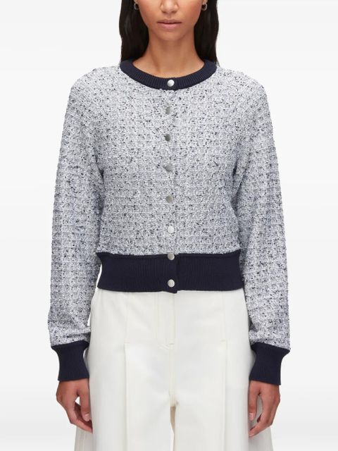 3.1 Phillip Lim round-neck button cardigan - Blue