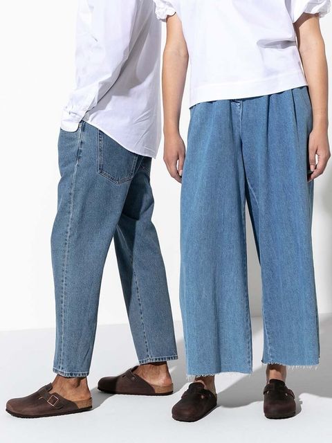 Birkenstock klapki skórzane Boston